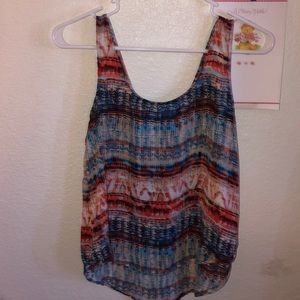 Colorful shirt blouse